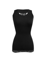 Seamfree Shaping Vest With Lace Detail